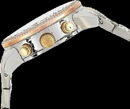 Montre Michael Kors MK5650 Ritz en acier bicolore et cadran serti de cristaux vue 2