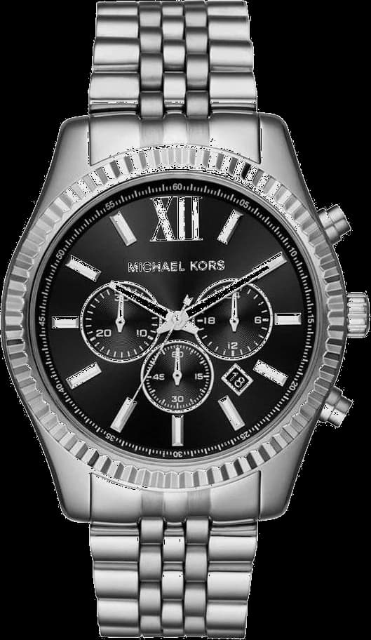 Montre Michael Kors MK5708 Chronographe en Acier Doré et Cadran Noir