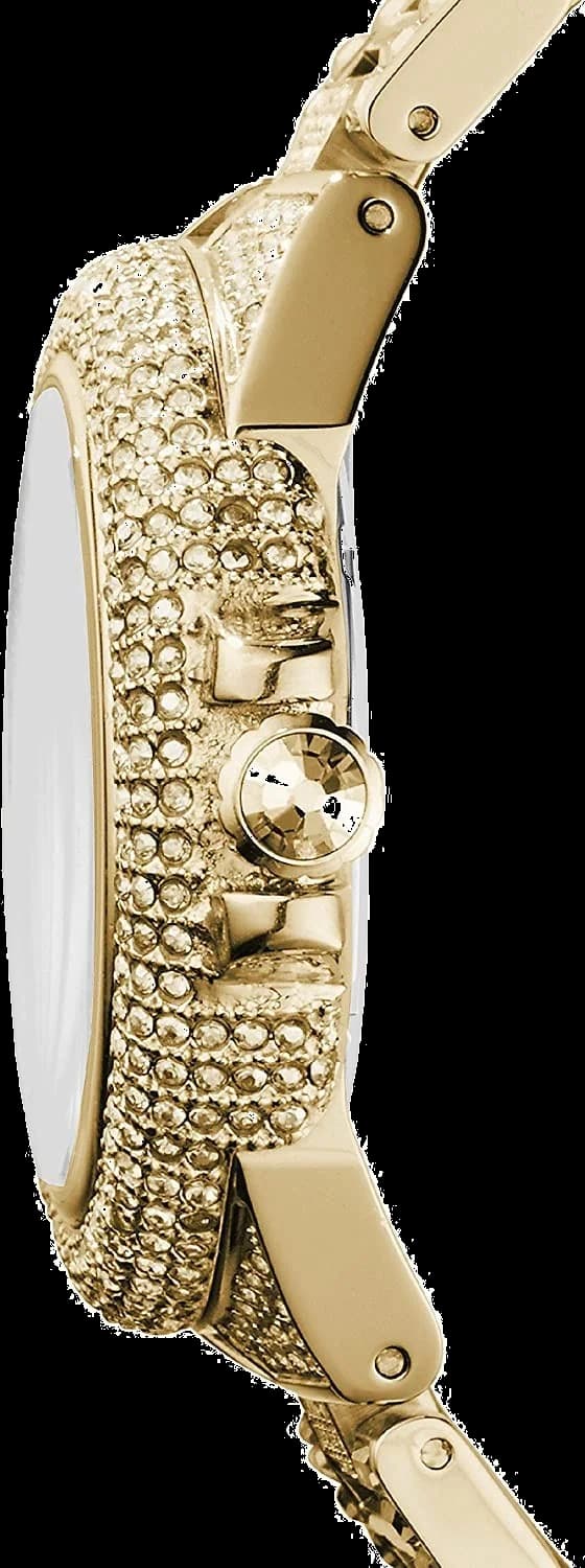 Montre Michael Kors MK5720 Acier Or Jaune et Cristaux Swarovski vue 2