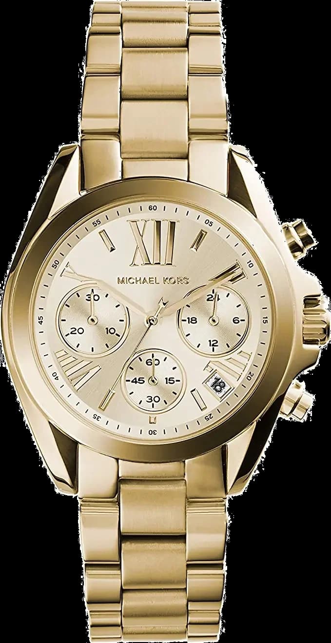Montre Femme Michael Kors Bradshaw MK5798 en acier inoxydable doré