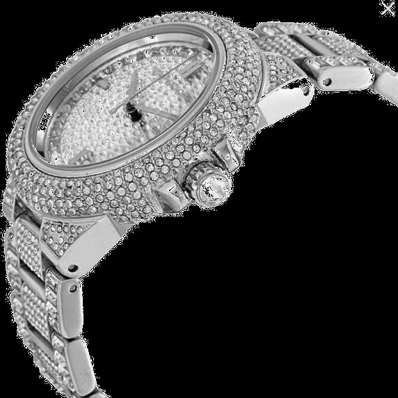 Montre Michael Kors MK5869 Camille Argentée Pavée de Cristaux vue 2