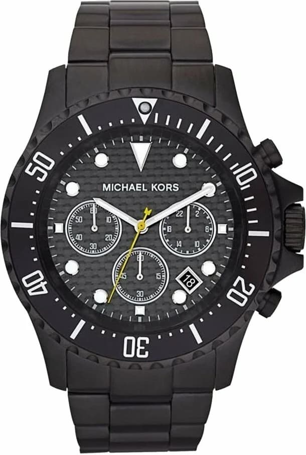Montre Michael Kors Everest MK5872 Bracelet en acier inoxydable noir vue 3