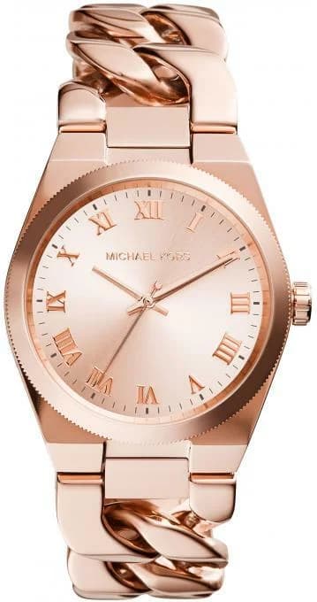 Montre Michael Kors MK5914 en Acier Argenté avec Cadran Bleu