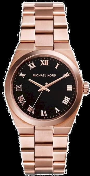 Montre Michael Kors Channing MK5937 Index romains acier or rose