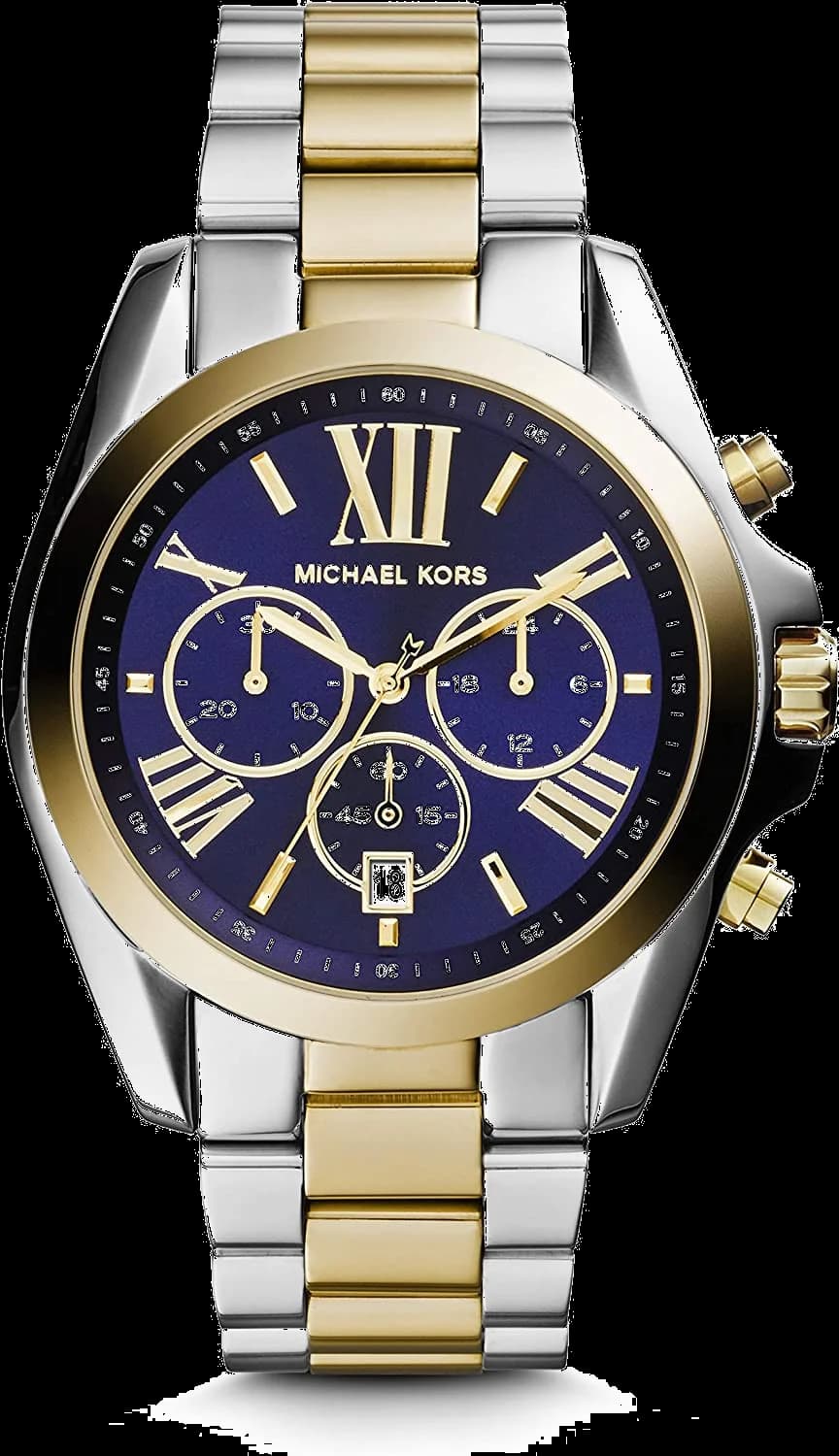 Montre Michael Kors MK5976 Bradshaw en Acier Bi-ton Argent et Or