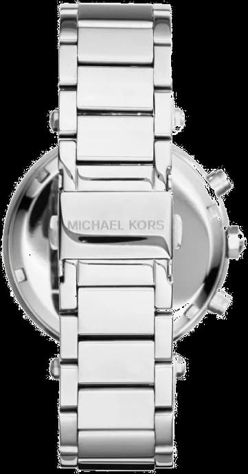 Montre Michael Kors Parker MK6105 chronomètre sport cadran rose vue 4