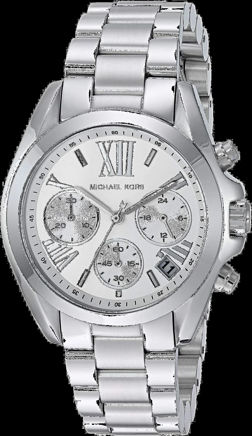 Montre Michael Kors MK6174 Bradshaw Chronographe Acier Argenté