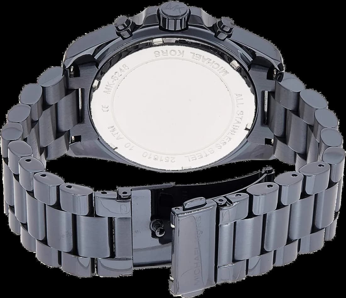 Montre Michael Kors MK6248 en acier inoxydable bleu vue 4