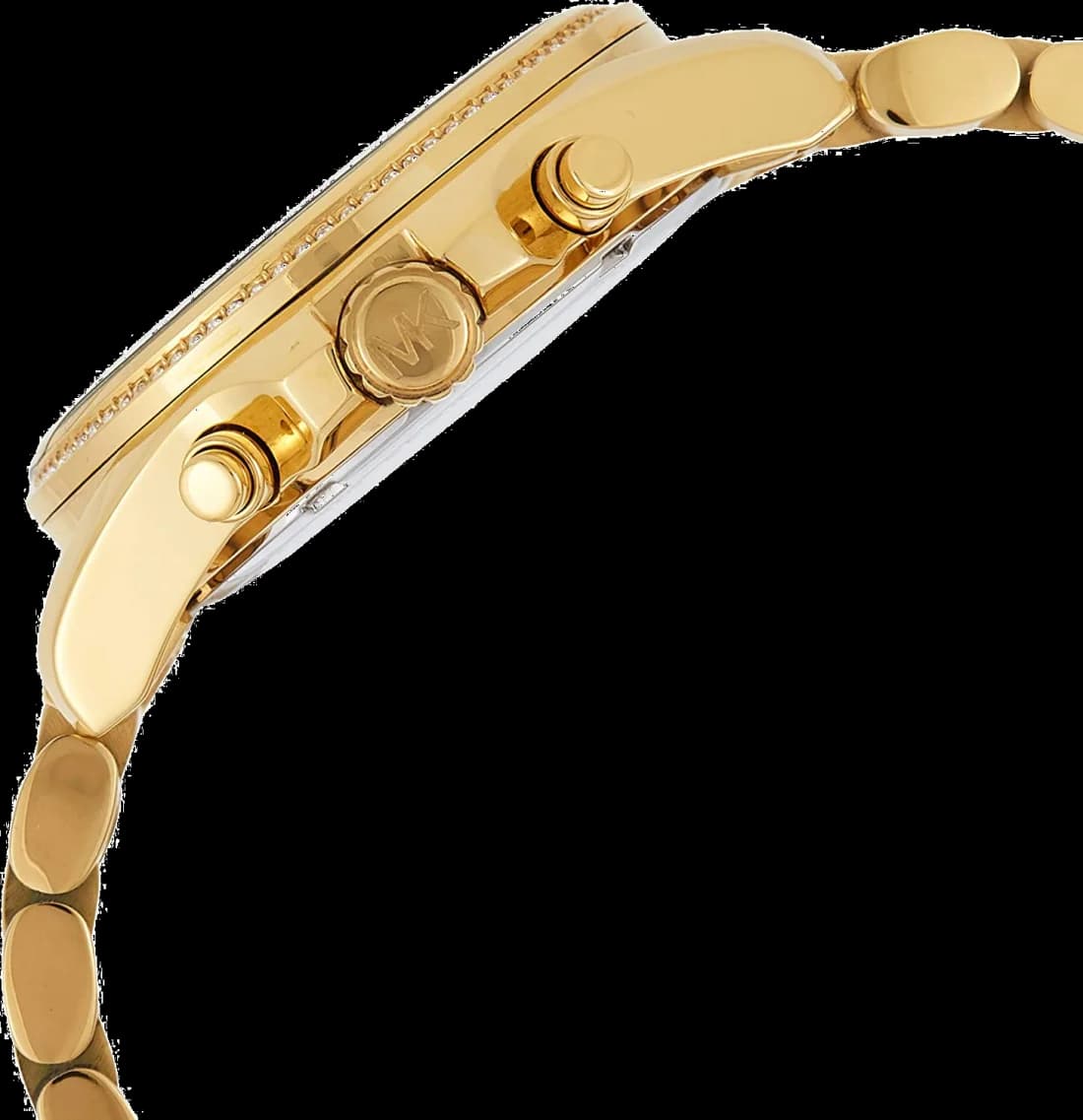 Montre Michael Kors MK6538 Bradshaw en Acier Doré avec Chronographe vue 2