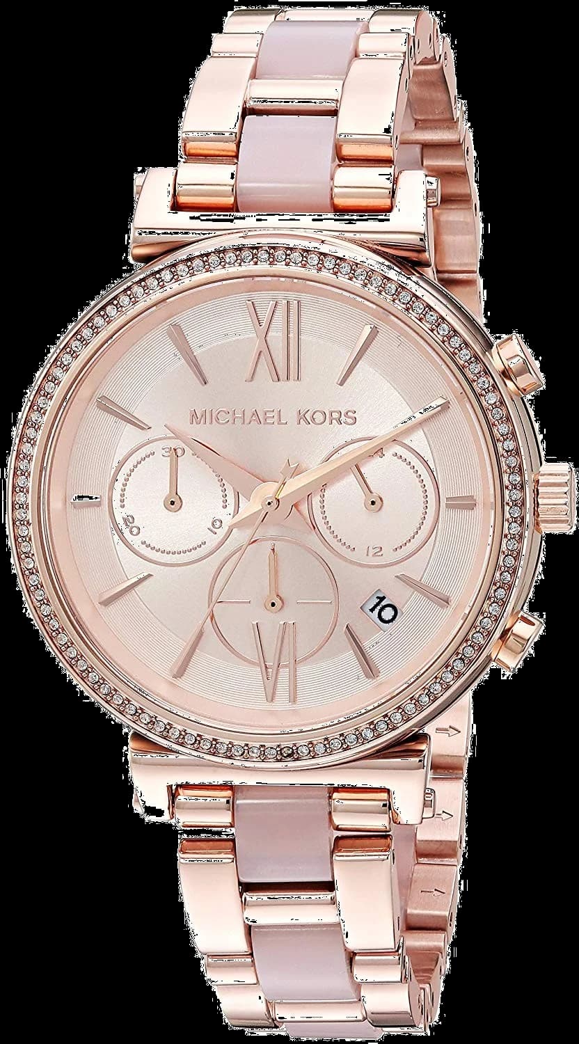 Montre Femme Michael Kors Sofie MK6560 bracelet bi matière