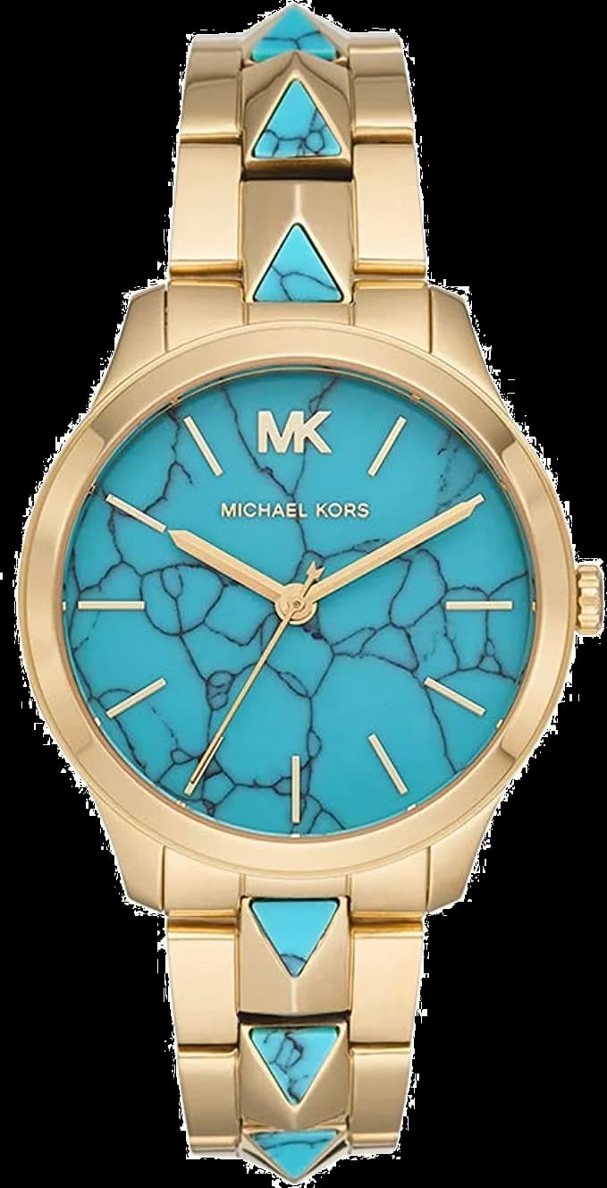 Montre Femme Michael Kors Mercer MK6670 cadran turquoise