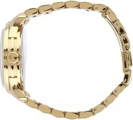 Montre Michael Kors MK7049 Runway en Acier Doré et Cadran Bleu vue 3