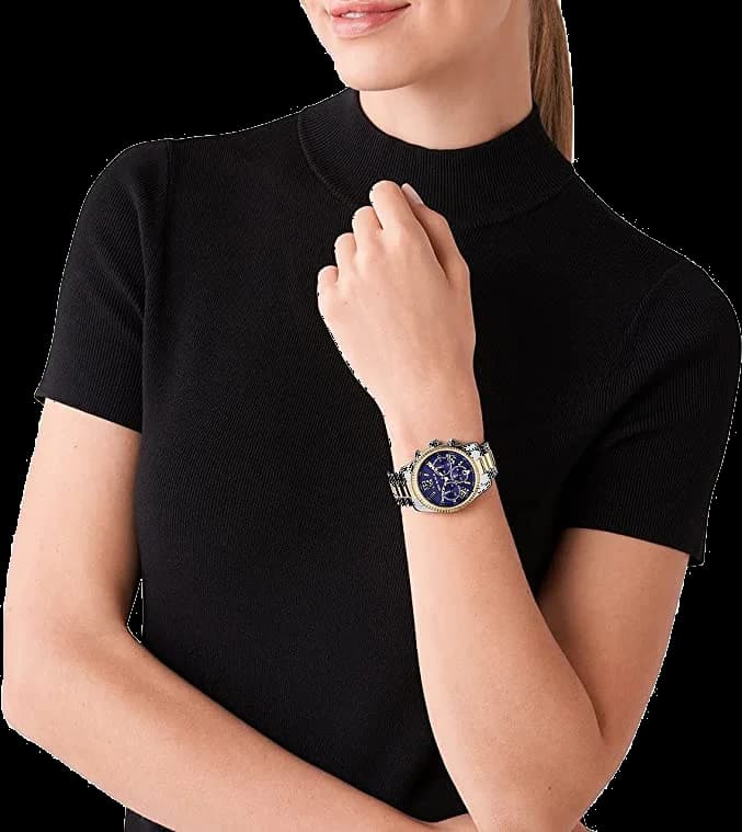 Montre Michael Kors Lexington MK7218 bracelet en acier vue 4