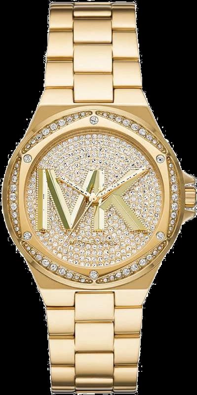 Montre Michael Kors Lennox MK7229 cadran doré pavé de cristaux