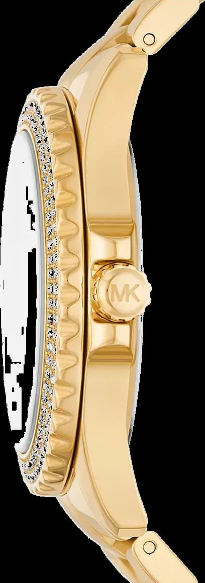Montre femme Michael Kors Everest MK7401 bracelet en acier inoxydable doré vue 3