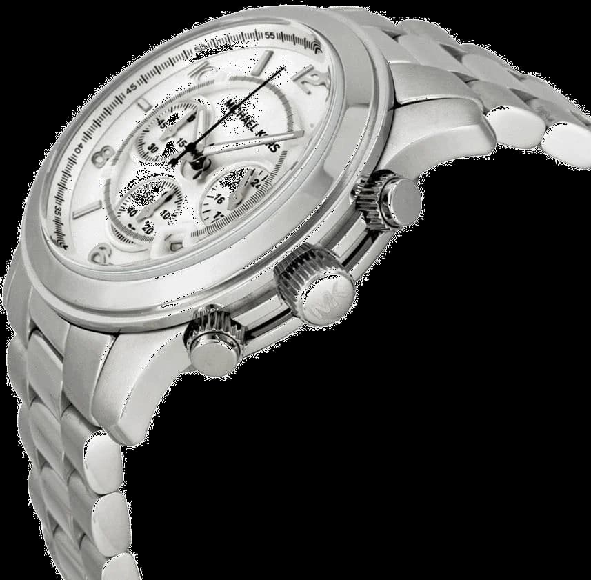 Montre Michael Kors MK8086 Runway Chronographe en Acier Inoxydable vue 3