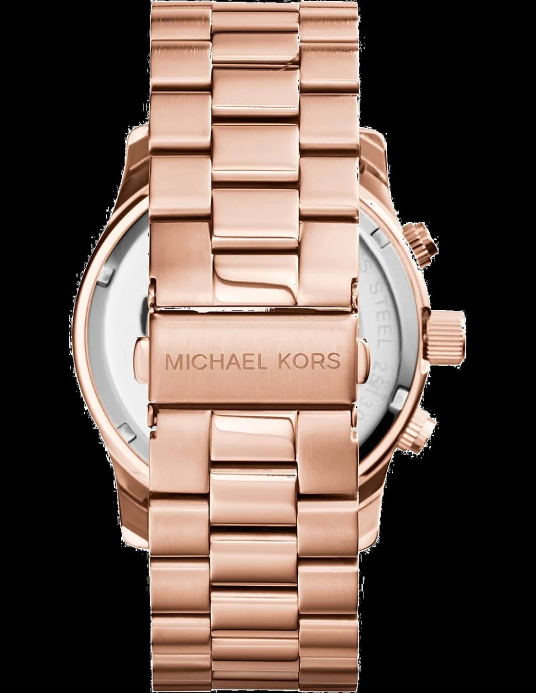 Montre Michael Kors MK8096 Chronographe en Acier Or Rose vue 3