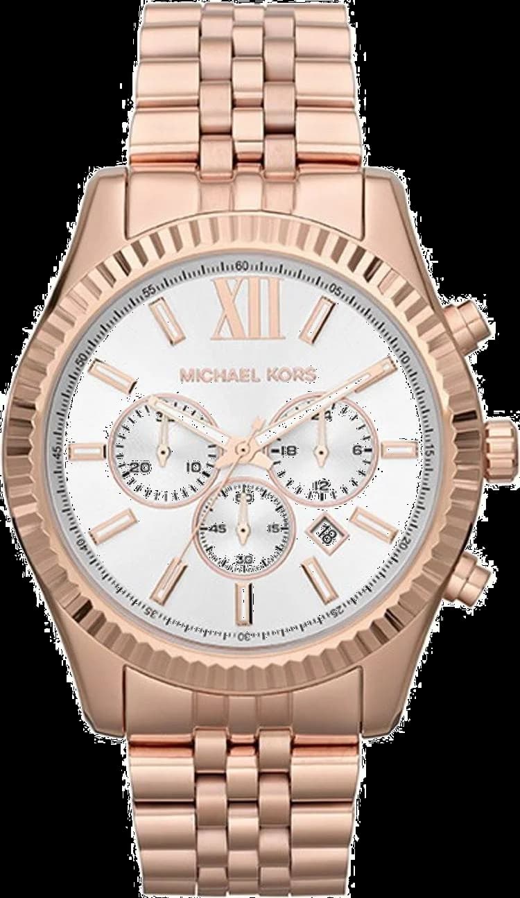 Montre Michael Kors Lexington MK8313 Bracelet acier or rose