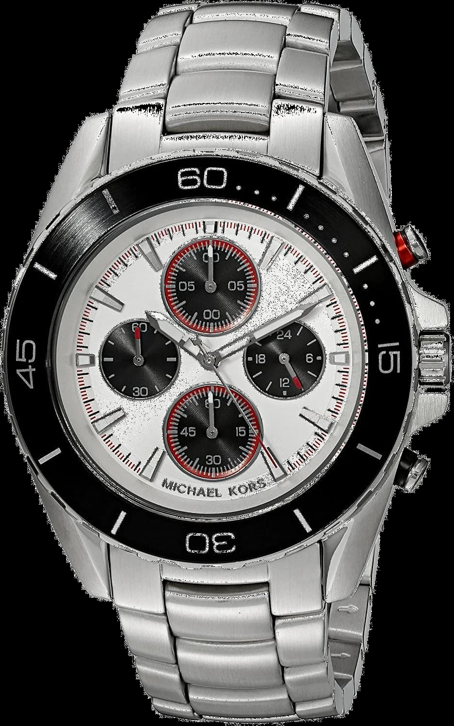 Montre Michael Kors MK8476 Jet Master à cadran multi-fonctions et bracelet sport