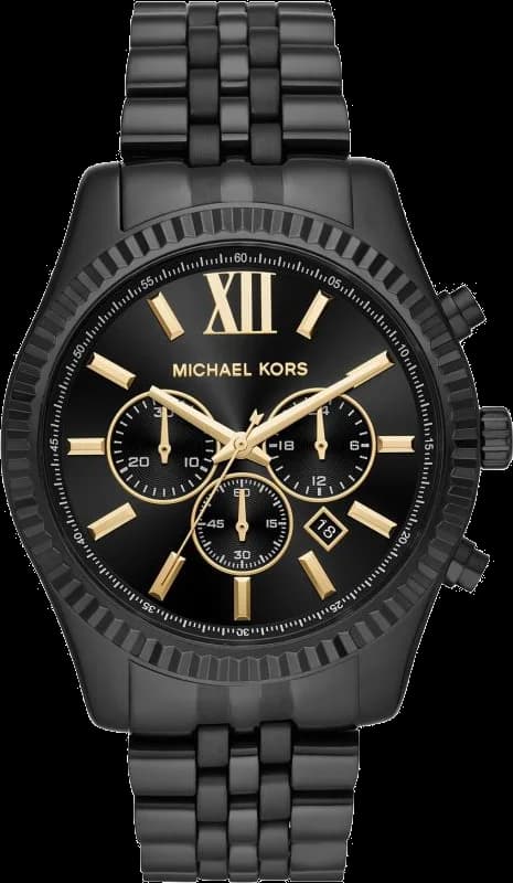 Montre homme Michael Kors MK8603 Lexington chronographe noir