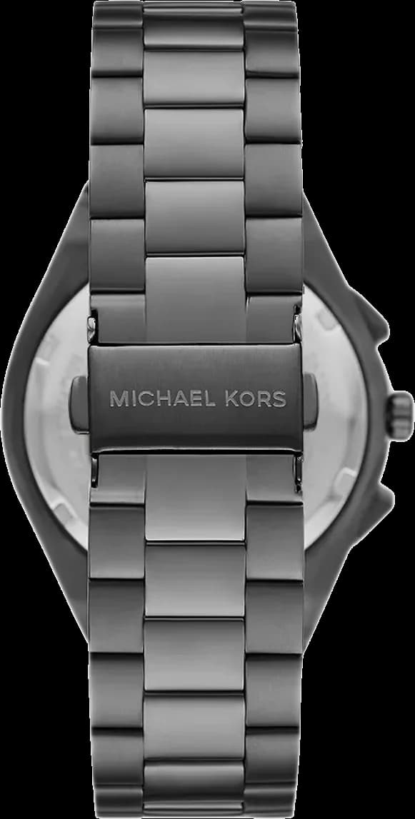 Montre Michael Kors MK9118 en Acier Anthracite et Cadran Vert vue 2