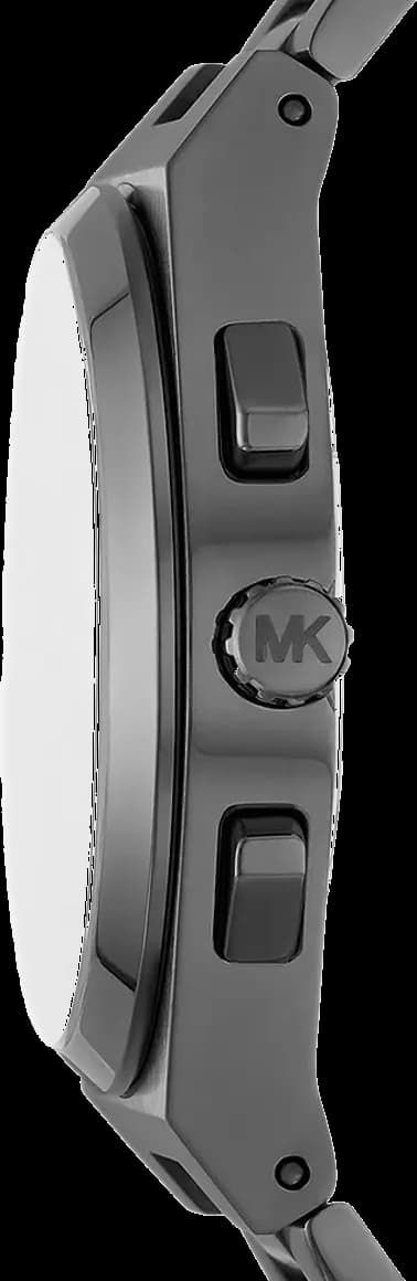 Montre Michael Kors MK9118 en Acier Anthracite et Cadran Vert vue 3
