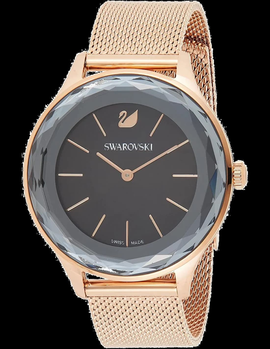 Montre Swarovski Octea Nova 5430424 maille milanaise or rose