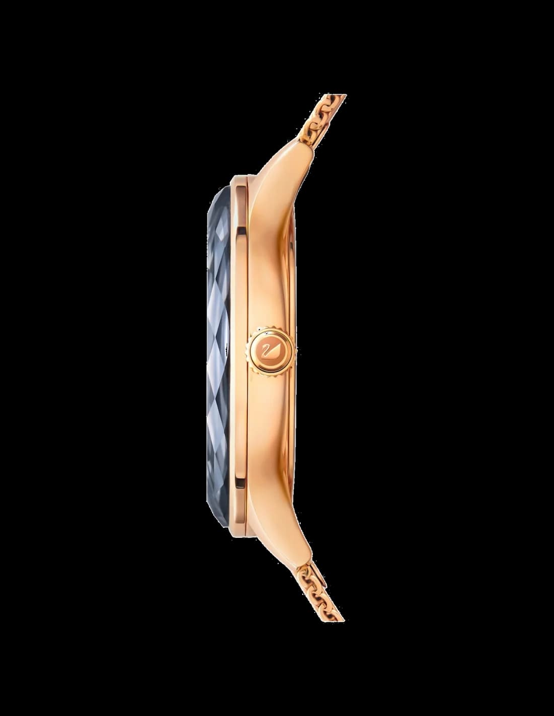 Montre Swarovski Octea Nova 5430424 maille milanaise or rose vue 2