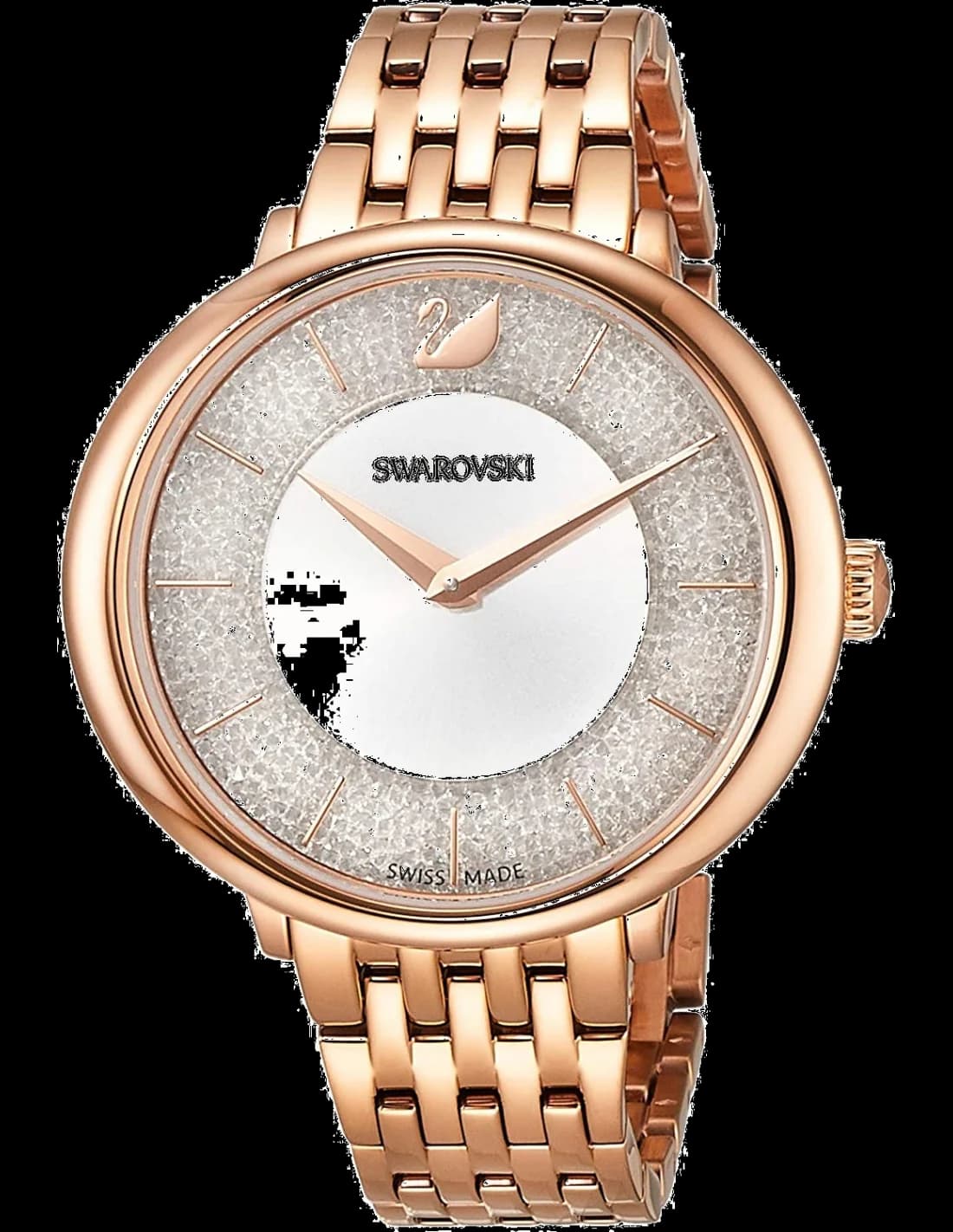 Montre Swarovski 5544590 Crystalline Chic en Acier Plaqué Or Rose