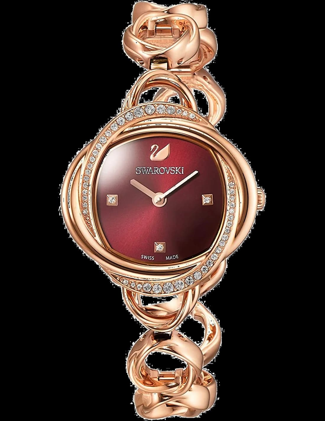 Montre Femme Swarovski 5552783 Acier Or Rose et Cristaux