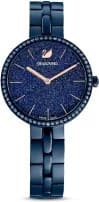 Montre femme Swarovski Cosmopolitan 5647452 avec bracelet en acier inoxydable bleu vue 3