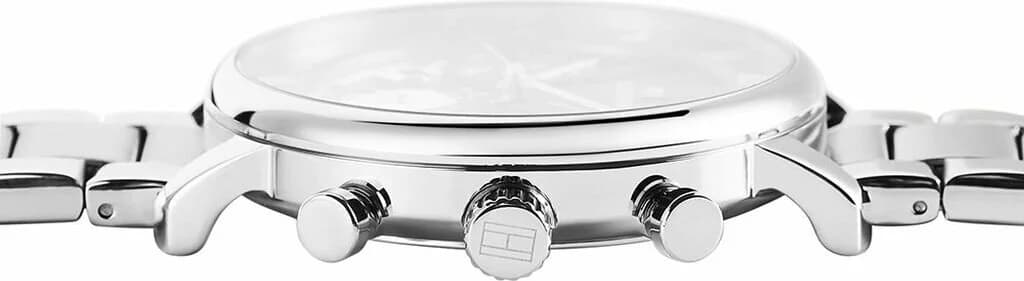 Montre Tommy Hilfiger 1710569 Legend en Acier Argenté et Cadran Bleu Squelette vue 3