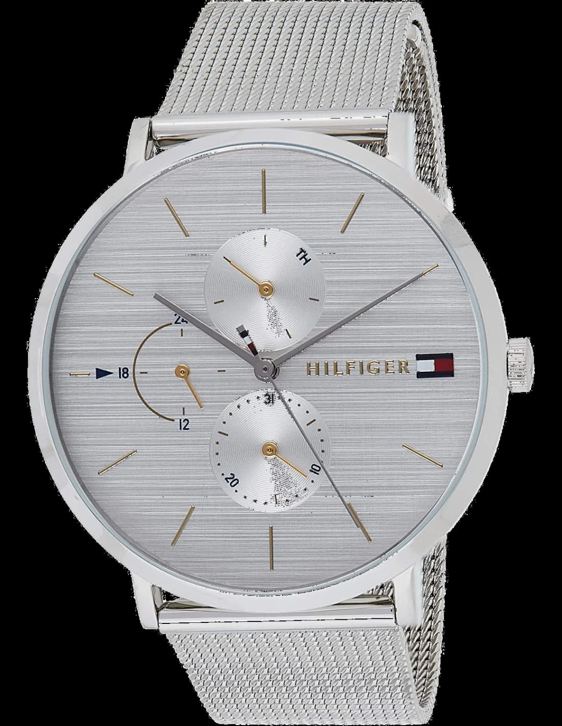 Montre Femme Tommy Hilfiger 1781942 en acier avec bracelet maille milanaise