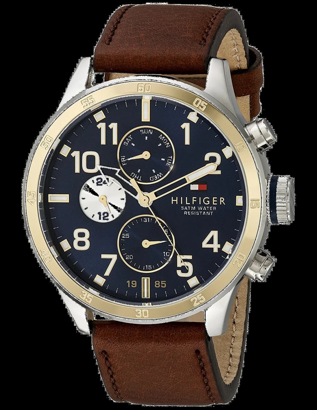 Montre Homme Tommy Hilfiger 1791137 Marron au bracelet texturé