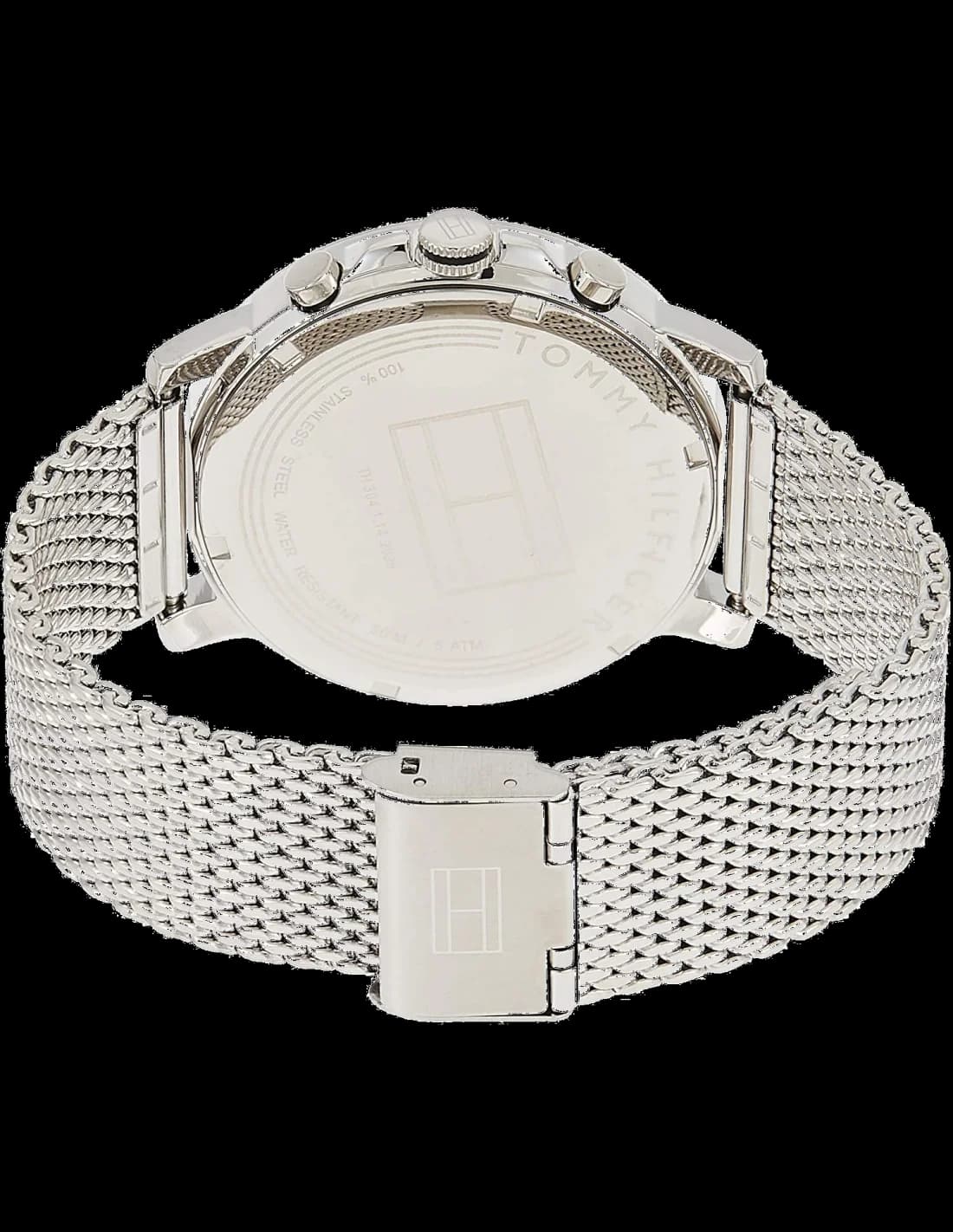 Montre Tommy Hilfiger 1791292 en Acier Poli et Cadran Bleu Marine vue 3