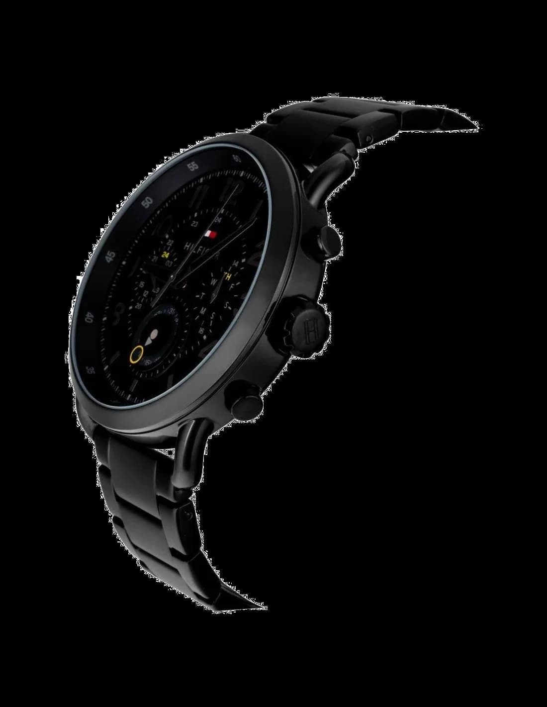 Montre Tommy Hilfiger 1791423 Briggs en acier noir vue 2