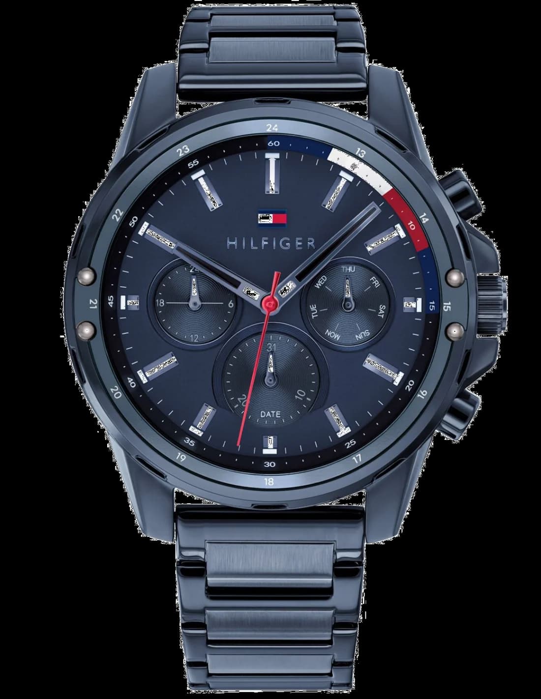 Montre Tommy Hilfiger 1791789 Mason Chronographe en Acier Bleu