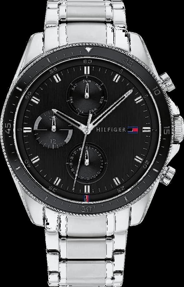 Montre Tommy Hilfiger 1791835 Parker Acier et Cadran Noir