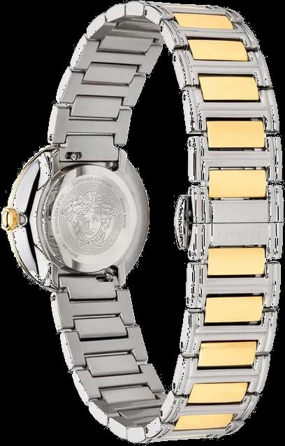 Montre Versace VET300721 Virtus Mini Acier Bicolore vue 3