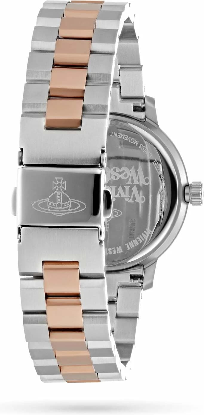 Montre Vivienne Westwood VV152RSSL Acier Bicolore et Cadran Argenté vue 3