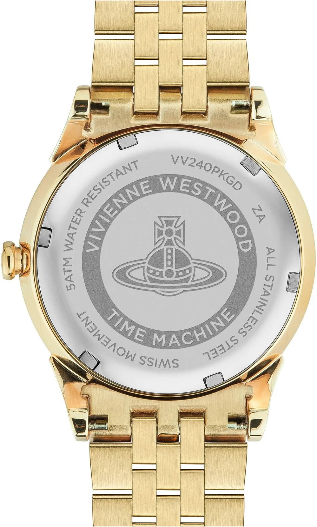 Montre Vivienne Westwood VV240PKGD Acier Doré et Cadran Rose vue 4