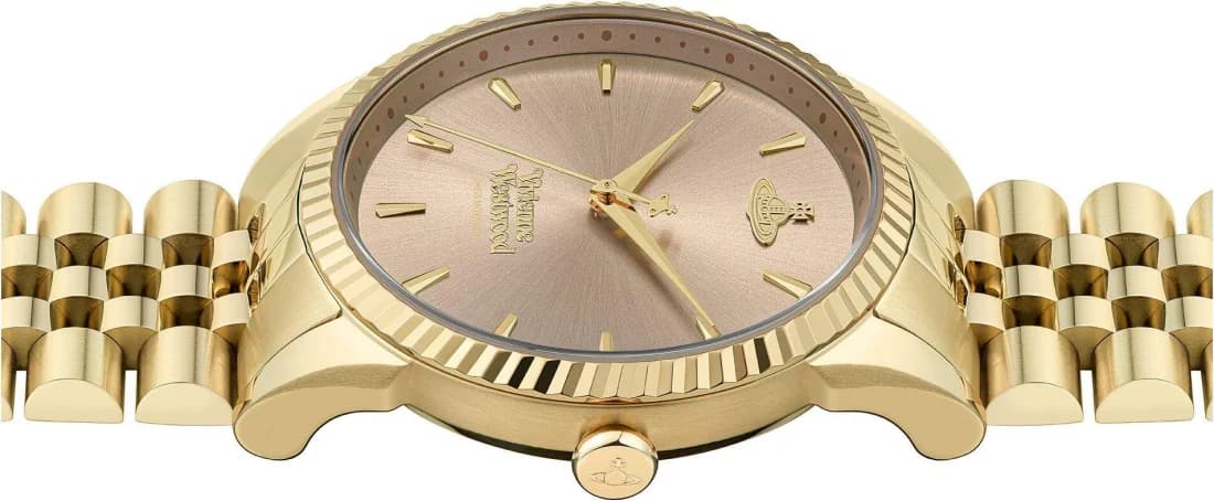 Montre Vivienne Westwood VV240PKGD Acier Doré et Cadran Rose vue 5