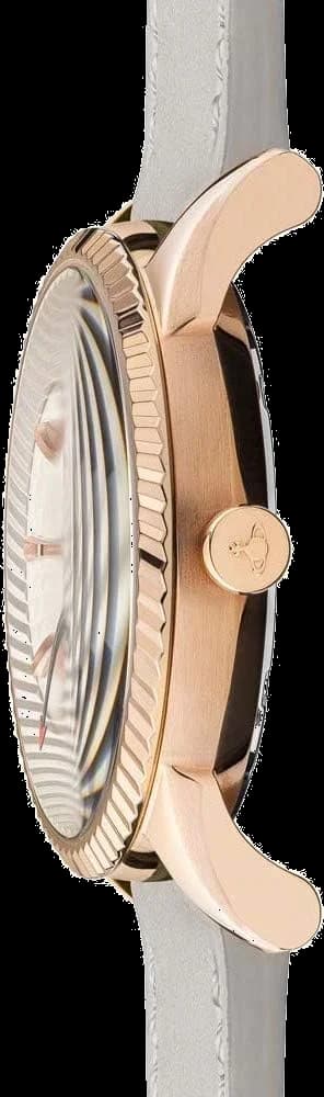 Montre Femme Vivienne Westwood Seymour VV240RSWH bracelet en cuir cadran blanc vue 3