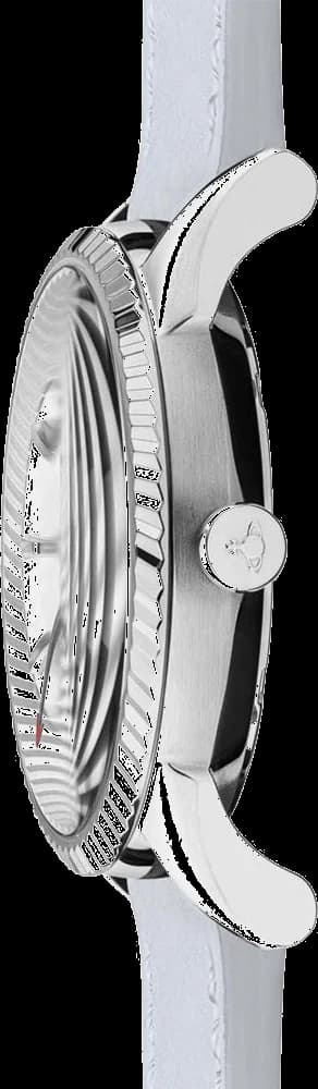 Montres Femme Vivienne Westwood Seymour VV240SLLC bracelet en cuir cadran blanc vue 3