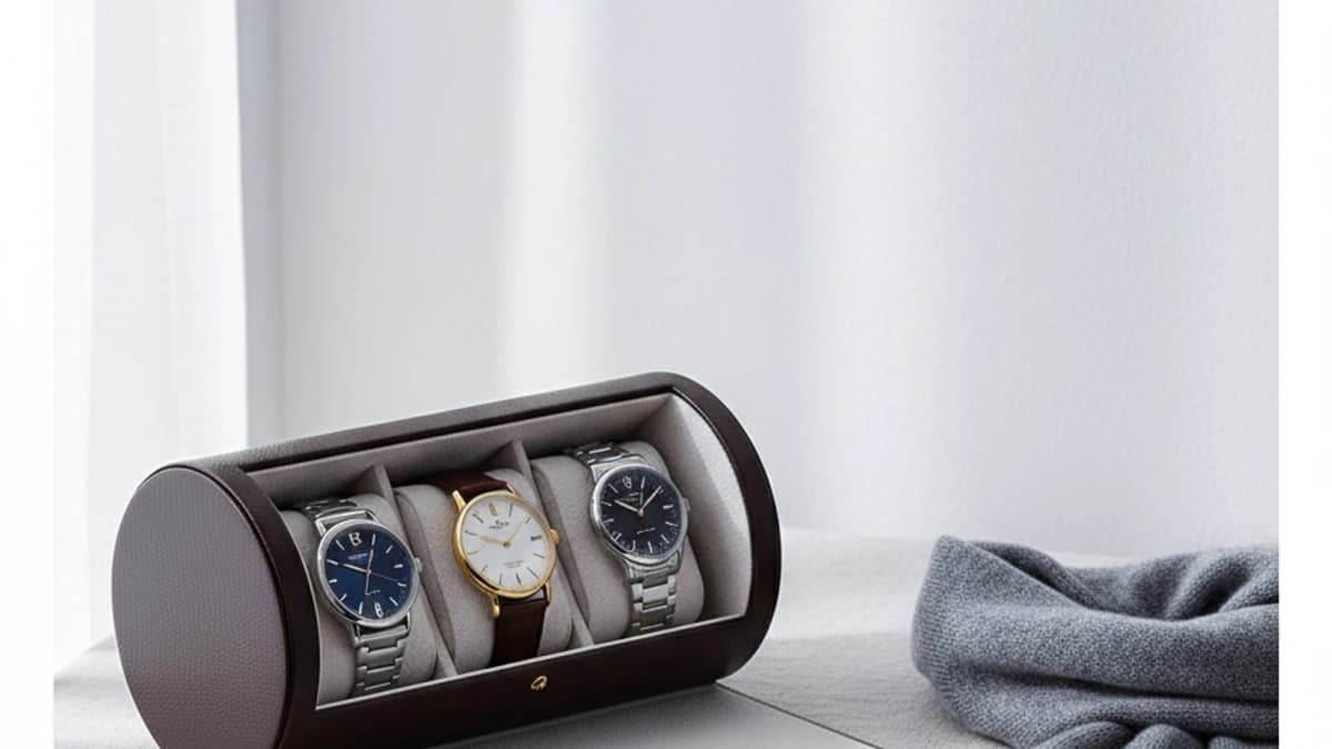 Étui de voyage pour montres : transporter sans risque