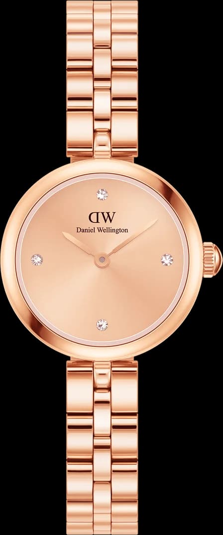 Montre Daniel Wellington DW00100720 Elan Lumine Unitone ronde en acier or rose