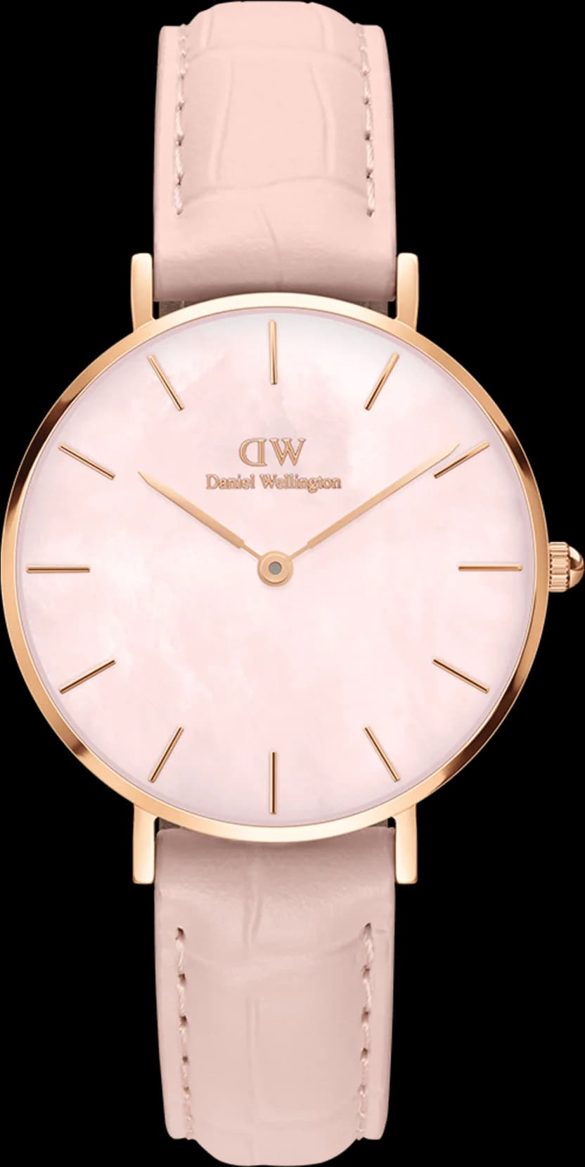 Montre Femme Daniel Wellington Petite Rouge 28mm DW00100511 cadran rose nacre