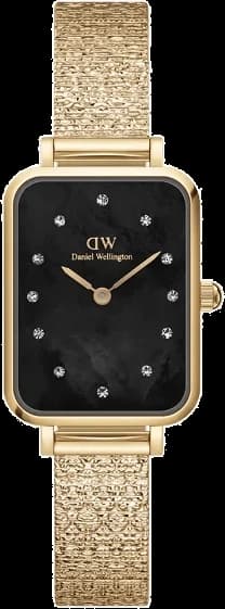 Montre Daniel Wellington DW00100583 Quadro Lumine Rectangulaire Or Rose