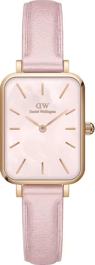 Montre Daniel Wellington DW00100636 Quadro Cherry Blossom Rose Nacre