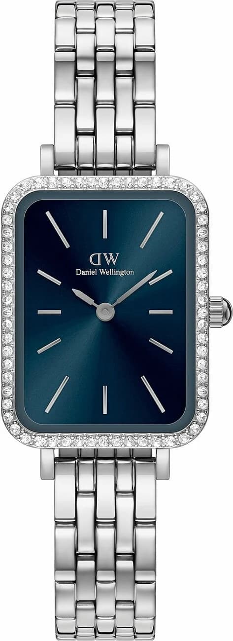 Montre Daniel Wellington DW00100670 en Acier Argenté avec Cadran Bleu Arctique